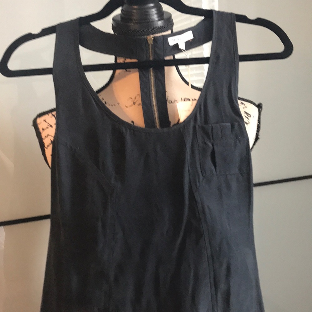 NWT Black silk top - Picture 2 of 5
